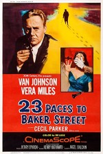 23 Paces To Baker Street (1956) afişi