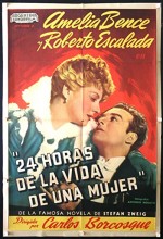 24 Horas En La Vida De Una Mujer (1944) afişi