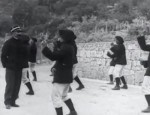 24ème chasseurs alpins: leçon de boxe (1897) afişi