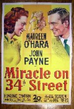 34. Caddedeki Mucize (1947) afişi