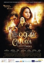 99 Cahaya di Langit Eropa (2013) afişi