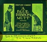 A Blue Ribbon Mutt (1920) afişi