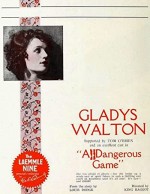 A Dangerous Game (1922) afişi