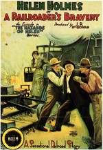 A Railroader's Bravery (1915) afişi