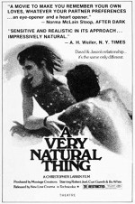 A Very Natural Thing (1974) afişi