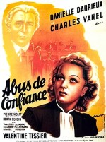 Abus de confiance (1937) afişi