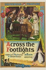 Across The Footlights (1915) afişi
