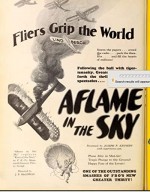 Aflame In The Sky (1927) afişi