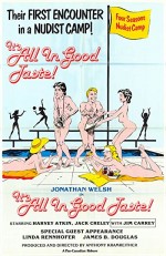 All in Good Taste (1983) afişi