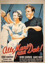 Alle Mand Paa Dæk (1942) afişi