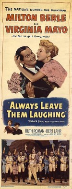Always Leave Them Laughing (1949) afişi