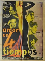 Amor En Cuatro Tiempos (1955) afişi