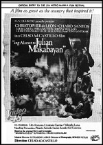 Ang Alamat Ni Julian Makabayan (1979) afişi