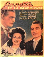 Annette Et La Dame Blonde (1942) afişi