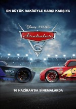Arabalar 3 (2017) afişi Arabalar 3 (2017) afişi