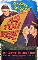 As You Were (1951) afişi