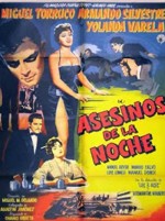Asesinos De La Noche (1957) afişi