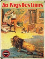 Au pays des lions (1912) afişi