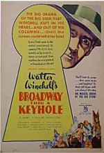 Broadway Through A Keyhole (1933) afişi
