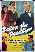 Below The Deadline (1946) afişi
