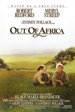 Benim Afrikam (1985) afişi
