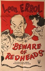 Beware Of Redheads (1945) afişi