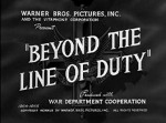 Beyond The Line Of Duty (1942) afişi