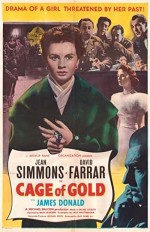 Cage Of Gold (1950) afişi