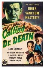 Calling Dr. Death (1943) afişi
