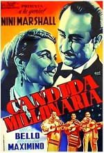 Candida Millonaria (1941) afişi