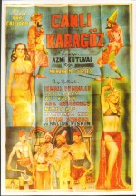 Canlı Karagöz (mihriban Sultan) (1954) afişi