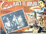 Cantando Nace El Amor (1954) afişi