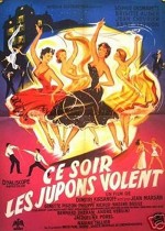 Ce soir les jupons volent (1956) afişi
