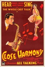 Close Harmony (1929) afişi