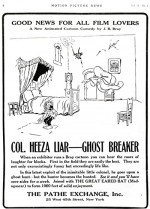 Colonel Heeza Liar, Ghost Breaker (1915) afişi