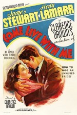 Come Live With Me (1941) afişi
