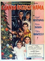 Cuando Regrese Mamá (1961) afişi