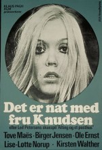 Det Er Nat Med Fru Knudsen (1971) afişi