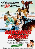Dangerous Mission (1954) afişi
