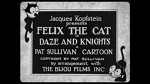 Daze And Knights (1927) afişi