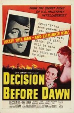 Decision Before Dawn (1951) afişi