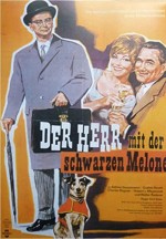 Der Herr mit der schwarzen Melone (1960) afişi