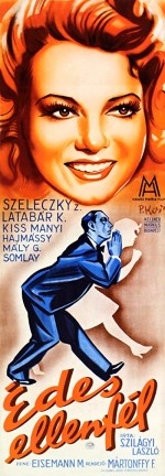 Édes Ellenfél (1941) afişi