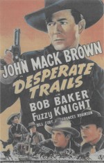 Desperate Trails (1939) afişi