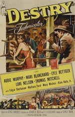 Destry (1954) afişi