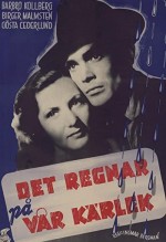 Det Regnar På Vår Kärlek (1946) afişi