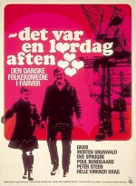 Det Var En Lørdag Aften (1968) afişi