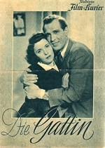 Die Gattin (1943) afişi