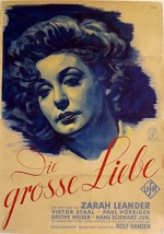 Die Große Liebe (1942) afişi