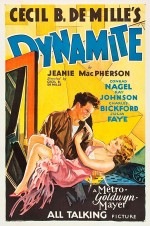 Dinamit (1929) afişi Dinamit (1929) afişi